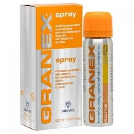 Spray pentru igiena pielii cu tendinta de acnee Granex, 50 ml, Catalysis