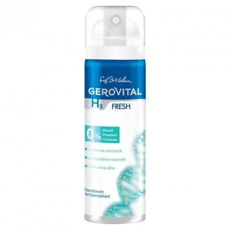 Gerovital H3 DEO antiperspirant fresh, 150 ml