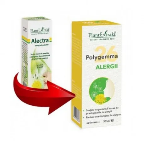 PlantExtrakt POLYGEMMA Nr.26 Alergii, 50 ml