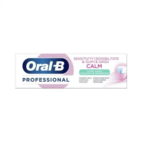 Oral B Pasta de dinti S&G Calm Extra Fresh, 75ml