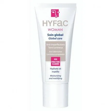 HYFAC Woman crema globala pentru piele mixta, 40 ml