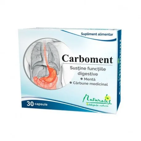 Naturalis Carboment, 30 capsule