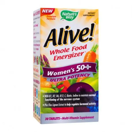 Secom Alive Women's Ultra 50+, pentru imunitate, 30 tablete filmate