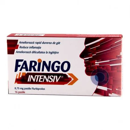 Faringo Intensiv 8,75 mg x 16 pastile