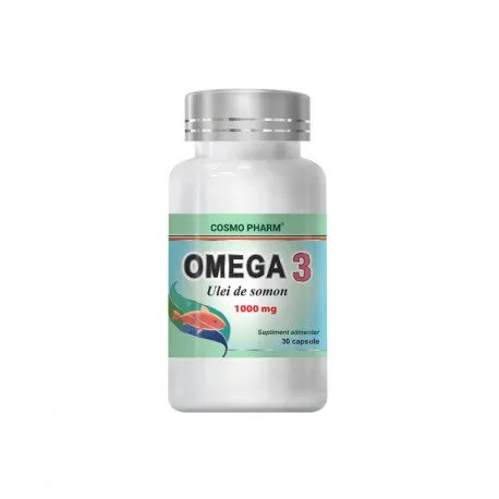 Cosmopharm Omega 3 Ulei de Somon 1000 mg, 30 capsule