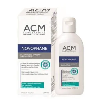 Sampon calmant pentru scalp sensibil sau iritat Novophane, 200ml, ACM