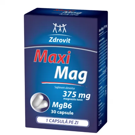 MaxiMag Cardio, 30 comprimate