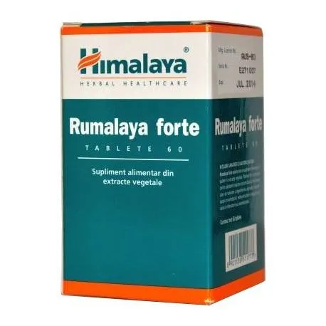 Himalaya Rumalaya Forte pentru afectiuni reumatice, 60 tablete