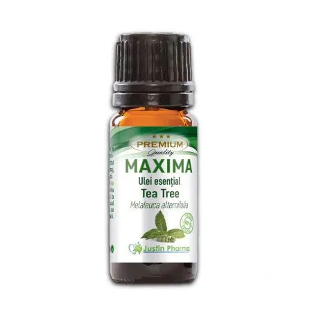 Ulei esential de Tea Tree, 10 ml, Justin Pharma