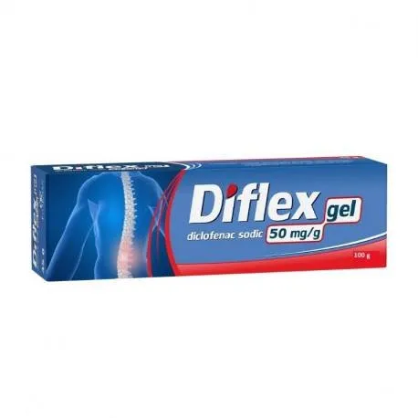 Diflex 50 mg/g, 100 g gel