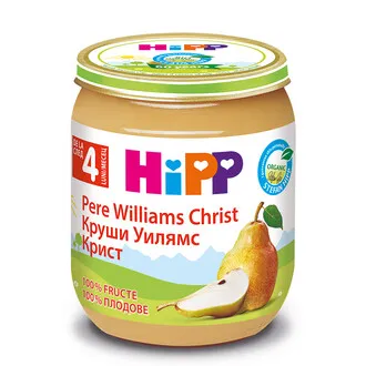 HIPP Pere Williams, + 4 luni x 125 g (Hipp)