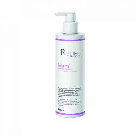 Lotiune ultra hidratanta pentru piele uscata Relizema, 400 ml, Relife