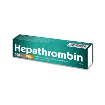 Hepathrombin gel 500 UI/g, 40 g, Hemofarm