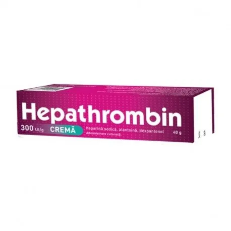 Hepathrombin 300 UI/g, 40 g crema