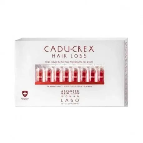 CADU-CREX Tratament impotriva caderii parului stadiu avansat femei, 40 fiole
