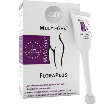 Aplicator Multi Gyn Flora Plus, 5 monodoze, Bioclin