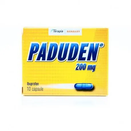 Paduden (R) 200mg, 10 capsule T