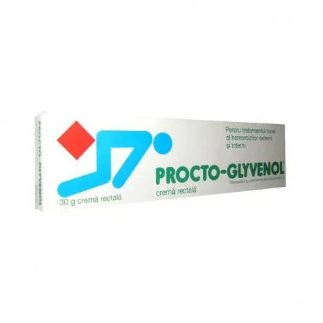 Procto-Glyvenol 50 mg + 20 mg / g x 30 g crema rectala