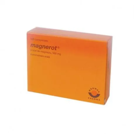 Magnerot 500 mg x 100 comprimate