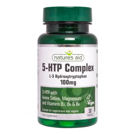 NATURES AID 5-HTP complex 100 mg , 30 cpr.