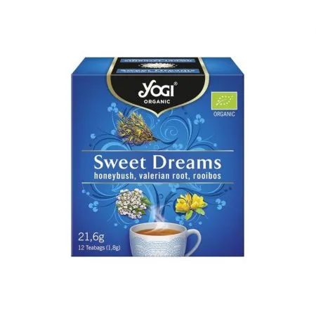 Ceai Bio Sweet Dreams, 12 plicuri, Yogi Tea