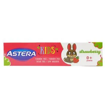 Pasta de dinti pentru copii cu capsuni, 50ml, Astera