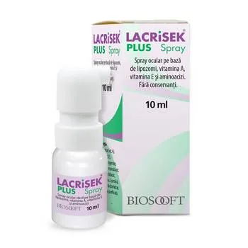 Lacrisek Plus Ocular Spray, 10ml, BioSooft
