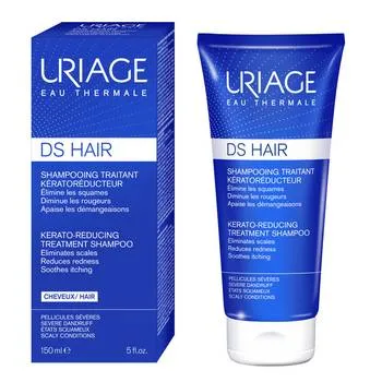 Sampon tratament kerato-reductor cu apa termala DS Hair, 150ml, Uriage