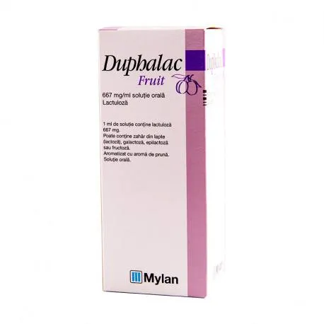 Duphalac Fruit 667 mg / ml x 20 plicuri x 15 ml sol. orala