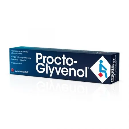 Procto-Glyvenol crema rectala, 50 mg + 20 mg/g, 30 g, Novartis