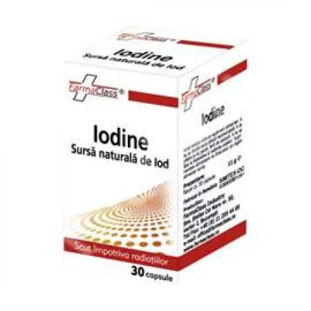 Iodine, 30 capsule, FarmaClass