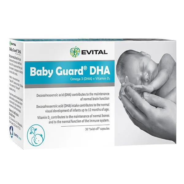 EVITAL BABY GUARD DHA 30 CAPSULE