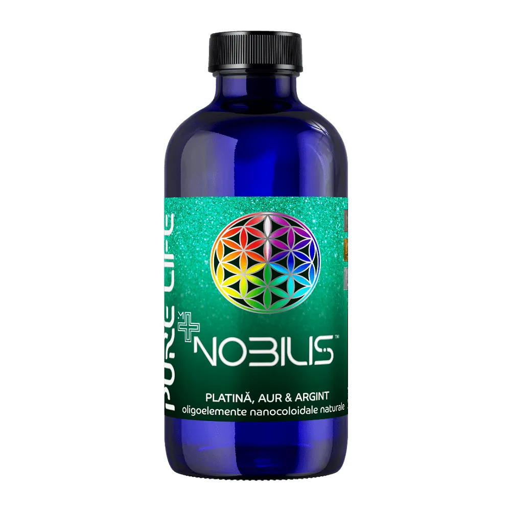 Solutie nanocoloidala Minerals+ Mix Nobilis, 240 ml, Pure Life