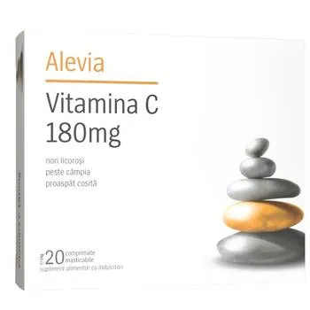 Vitamina C 180mg, 20comprimate, Alevia