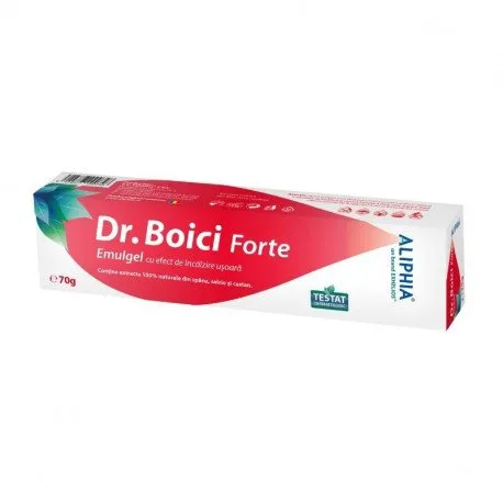 Emulgel Dr. Boici Forte cu efect de incalzire usoara, 70 g