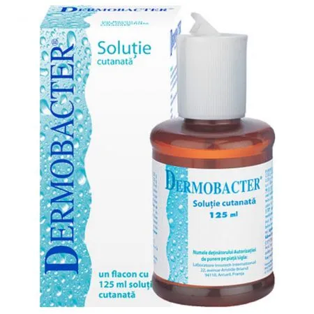 Dermobacter solutie cutanata, 5 mg/2 mg/ml,, 125 ml, Innotech
