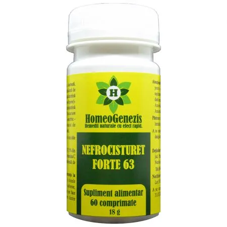 Nefrocisturet Forte 63, 60 comprimate, Imprint Invent