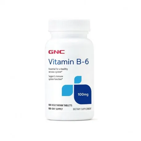 GNC Vitamin B6 100 mg, 100 tablete