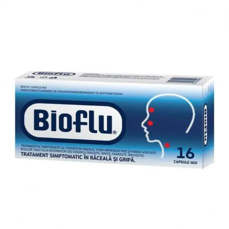 Bioflu, 2 blistere*8 capsule B