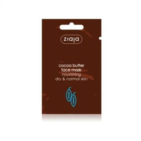 ZIAJA Cocoa Butter- Masca pentru ten hranitoare, 7 ml