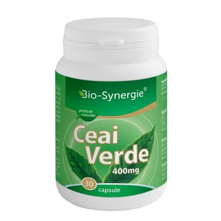 Extract Ceai Verde 400 mg, 30 capsule,  Bio Synergie