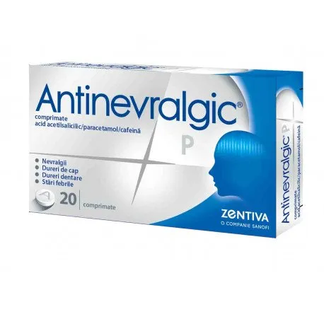Antinevralgic P, 20 comprimate