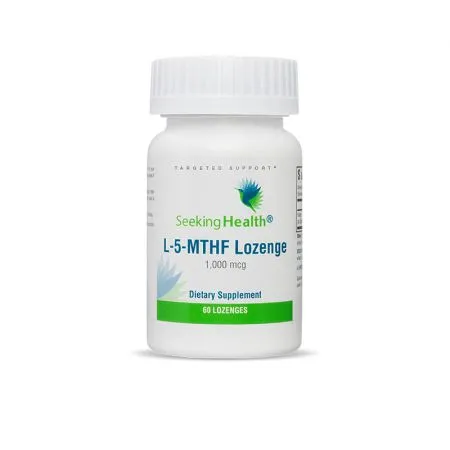 Folate L-5-MTHF, 1000 mcg, 60 comprimate, Seeking Health
