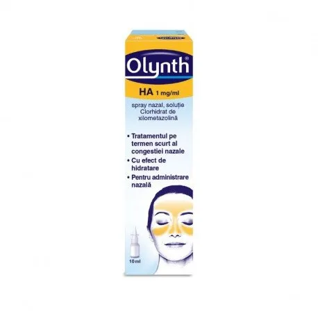 Olynth® HA 1mg/ml spray nazal solutie, 10ml