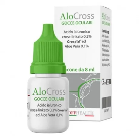 Alocross Solutie oftalmica lubrifianta, 8 ml