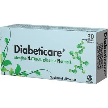 Diabeticare, 30 comprimate, Biofarm