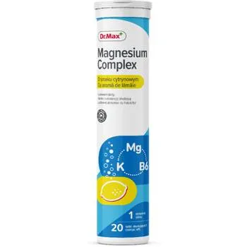 Dr. Max Magnesium Complex, 20 comprimate efervescente