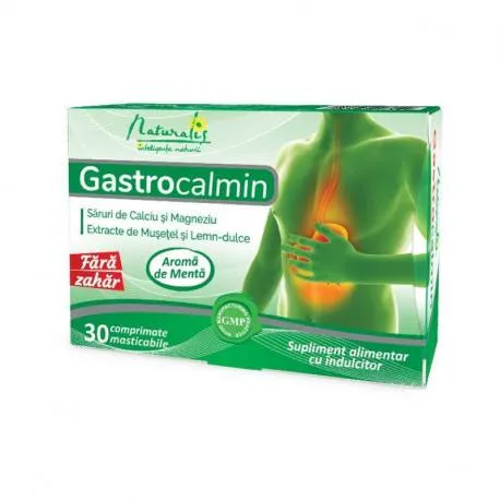 Naturalis Gastrocalmin, 30 comprimate