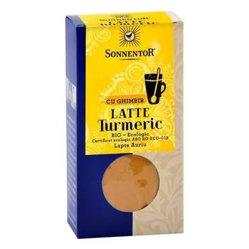 Mirodenii Bio Latte Turmeric cu Ghimbir, 60g, Sonnentor