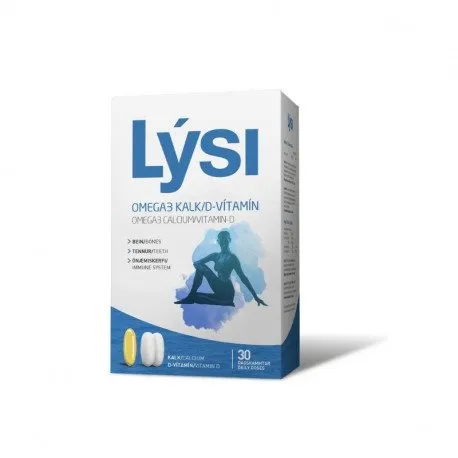 Omega-3 & Vit. D + Calcium LYSI, 30 doze zilnice